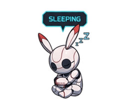 BUN-E: Sleeping